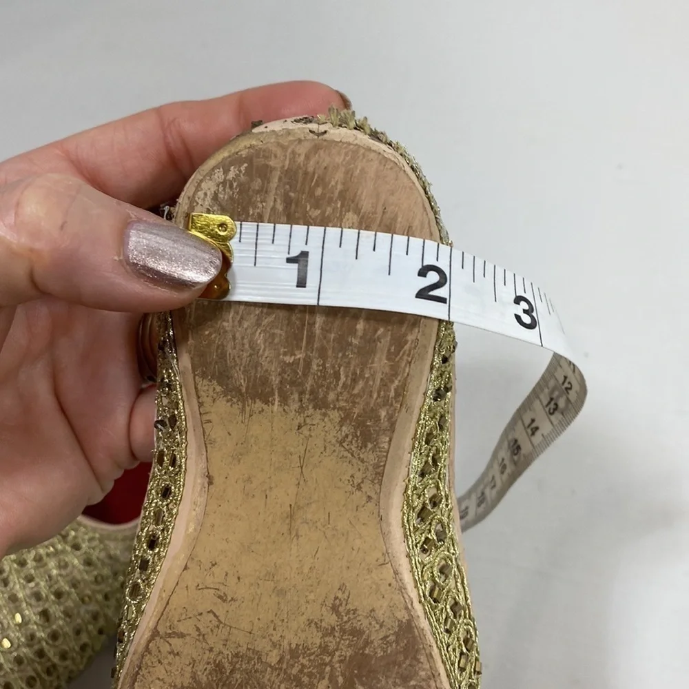 Curled toe / Aladdin style mojri jutti shoes - Picture 9 of 16